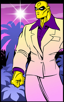 Cream Suit