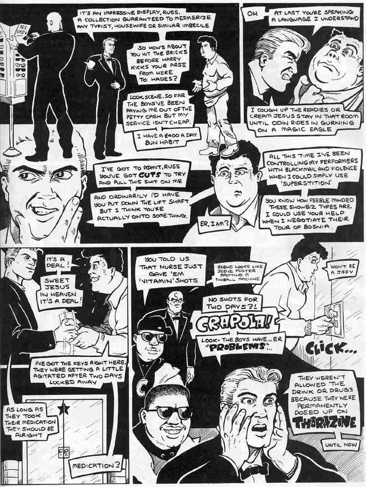 Blackmail and Violence