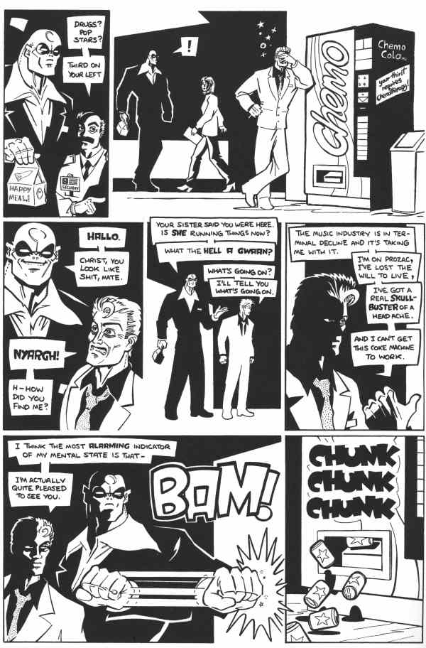 You look like shit, mate