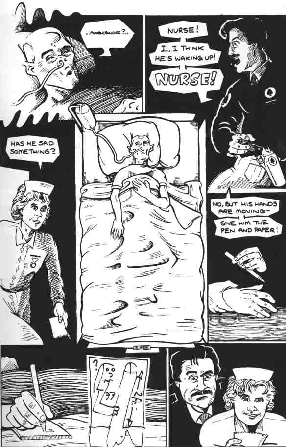 Harry regains consciousness