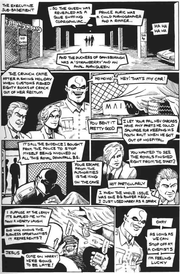 the wreckage of Maim