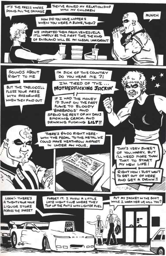 Floss your arse with razorwire