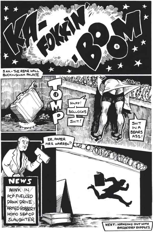 Shit in a bears arse!