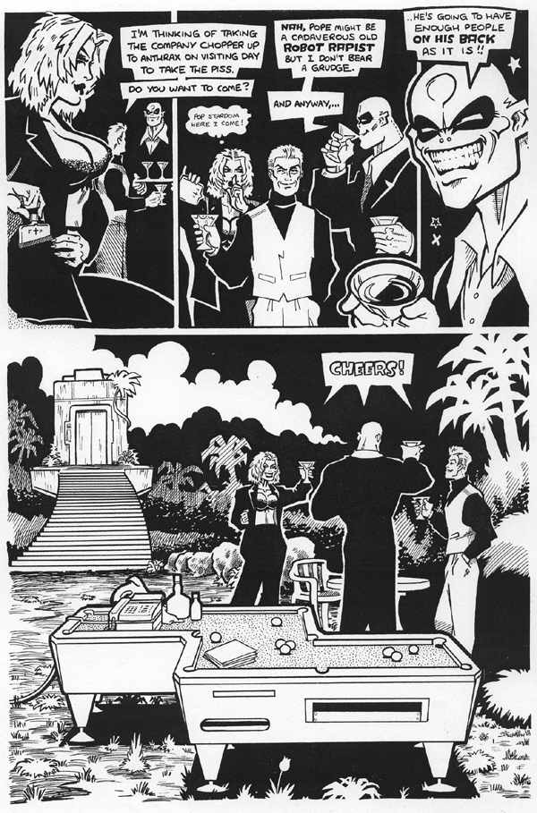 Robot Rapist on Anthrax Island