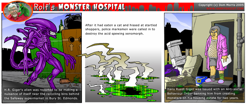 Rolf's Monster Hospital - Giger's Alien